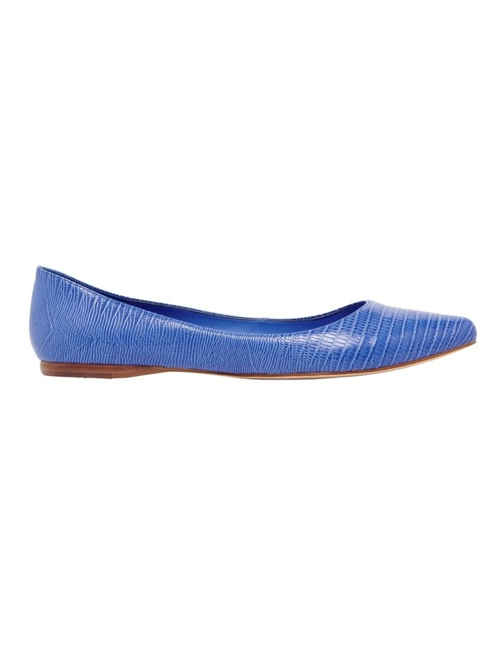 Nine West Speakup Flats In Blue 1 Nine West Speakup Flats In Blue