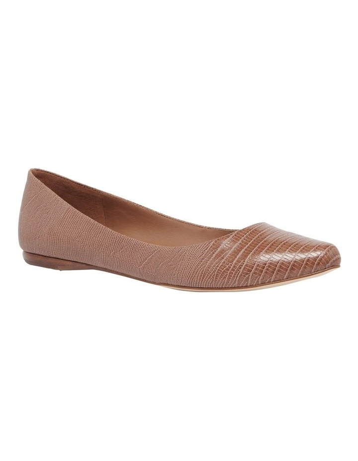 Nine West Speakup Flats In Caramel 2 Nine West Speakup Flats In Caramel - Image 2