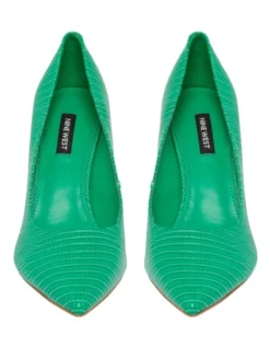 Nine West Mailin Pumps In Green -Myer Clothing Shop 937040770 3 720x928