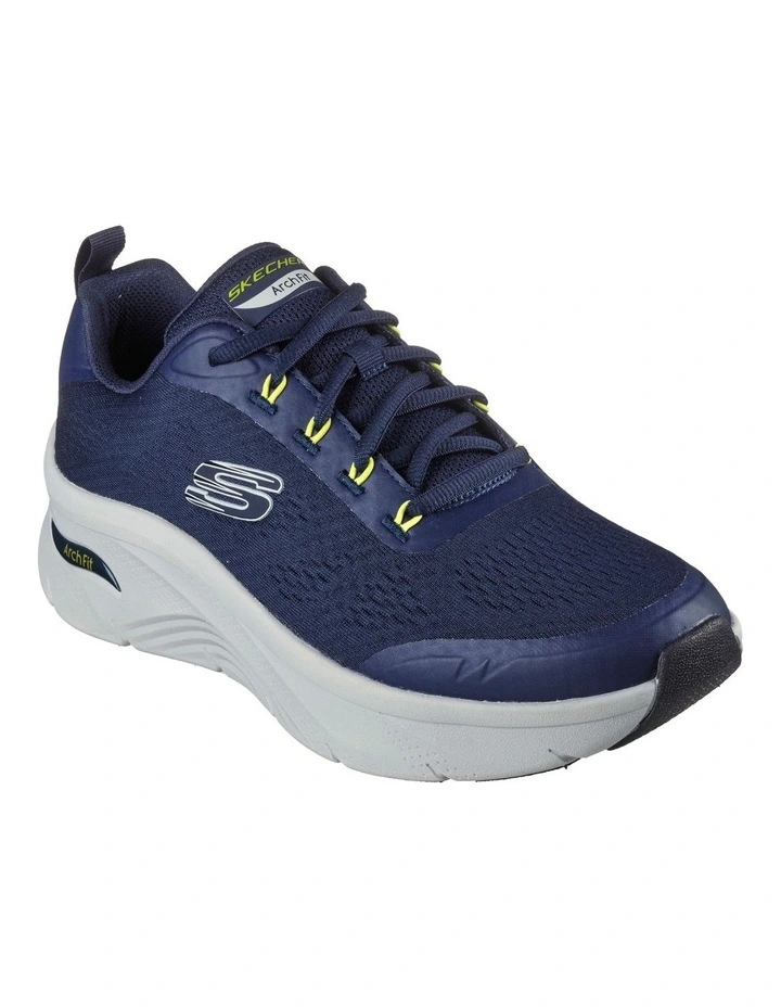 Skechers Arch Fit D'lux Sumner Sneaker In Navy 1 Skechers Arch Fit D'lux Sumner Sneaker In Navy