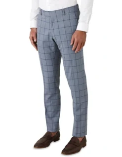 Gibson Caper Slim Fit Trousers In Chambray -Myer Clothing Shop 937508140 937493470 3 720x928