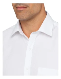 Van Heusen Herringbone Long Sleeve Business Shirt White 7 Van Heusen Herringbone Long Sleeve Business Shirt White -Myer Clothing Shop 937755200 4 720x928