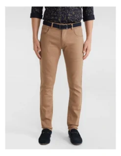 Nicol Skinny Chino In Toffee