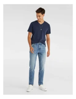 Flint Slim Jean In Blue -Myer Clothing Shop 937826020 5 720x928