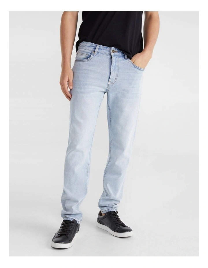 Sayer Slim Tapered Jean In Sky Blue 1 Sayer Slim Tapered Jean In Sky Blue