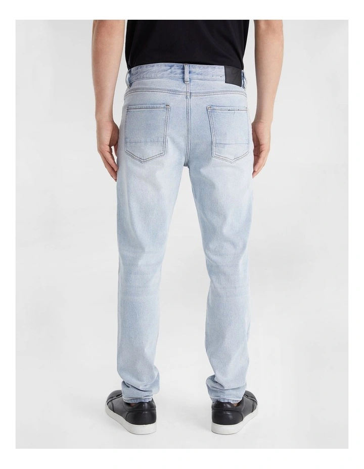 Sayer Slim Tapered Jean In Sky Blue 2 Sayer Slim Tapered Jean In Sky Blue - Image 2