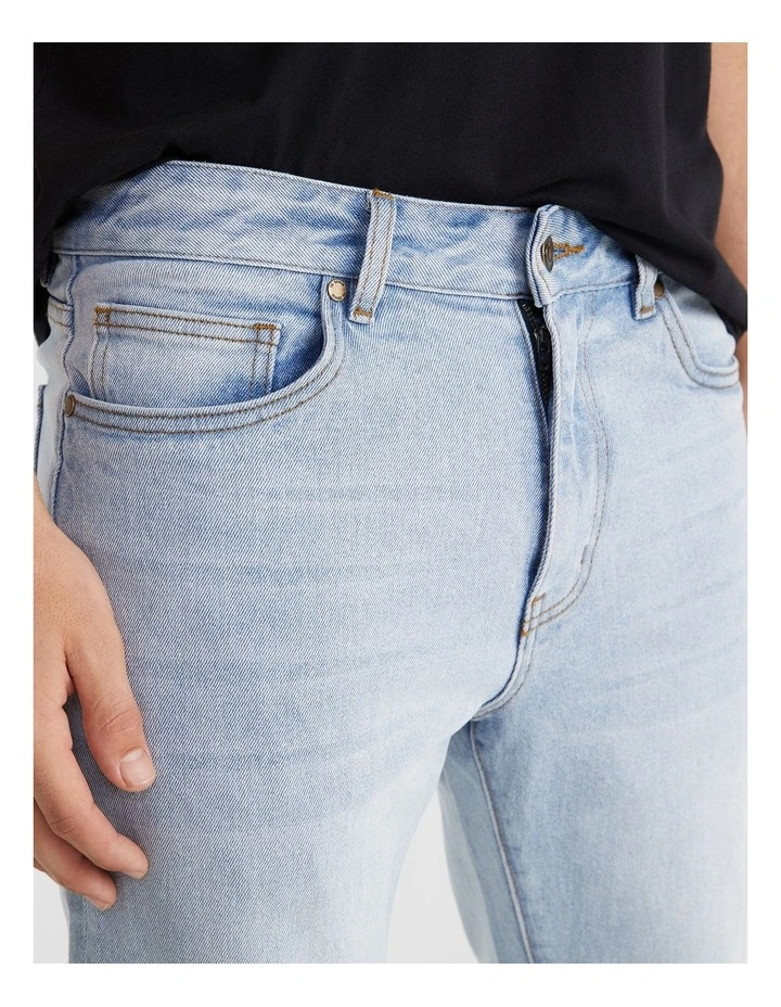 Sayer Slim Tapered Jean In Sky Blue 3 Sayer Slim Tapered Jean In Sky Blue - Image 3