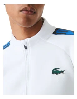 Lacoste Team Leader On Court Midlayer Jacket In White -Myer Clothing Shop 937862020 6 720x928