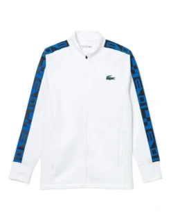 Lacoste Team Leader On Court Midlayer Jacket In White -Myer Clothing Shop 937862020 7 720x928