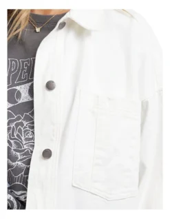 Dale Shacket In Vintage White -Myer Clothing Shop 938094220 3 720x928