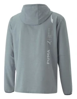 Puma Train Ultraweave Jacket In Grey -Myer Clothing Shop 938519830 7 720x928