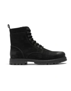 Addington Military Boot In Black