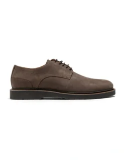Burswood Derby Lace Up Shoe In Brown