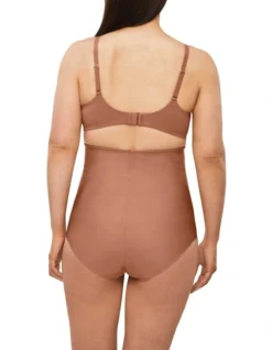 X-Factor High Waisted Brief In Cocoa -Myer Clothing Shop 938608570 938656360 3 720x928