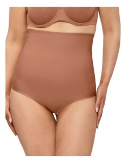 X-Factor High Waisted Brief In Cocoa -Myer Clothing Shop 938608570 938656360 4 720x928