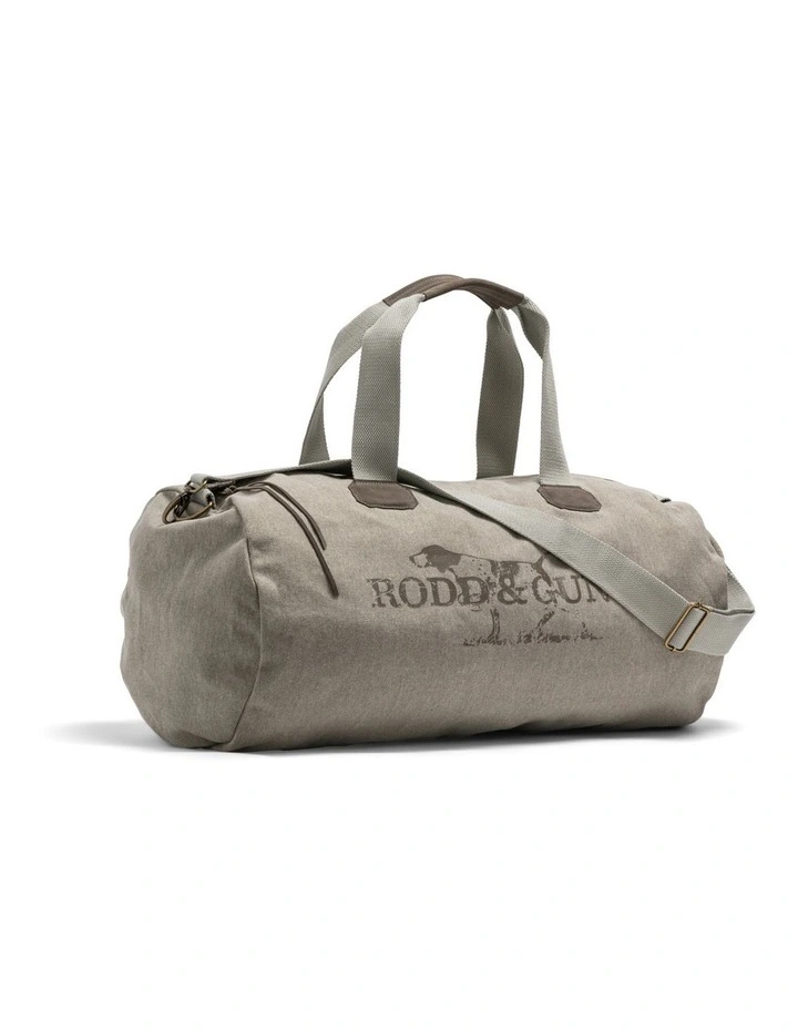 Double Barrel Duffle Bag In Natural Beige 2 Double Barrel Duffle Bag In Natural Beige - Image 2