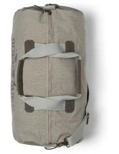 Double Barrel Duffle Bag In Natural Beige 8 Double Barrel Duffle Bag In Natural Beige -Myer Clothing Shop 938611090 4 720x928