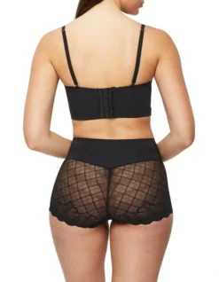 Harlequin Strapless Bustier In Black -Myer Clothing Shop 938651500 5 720x928