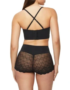 Harlequin Strapless Bustier In Black -Myer Clothing Shop 938651500 6 720x928