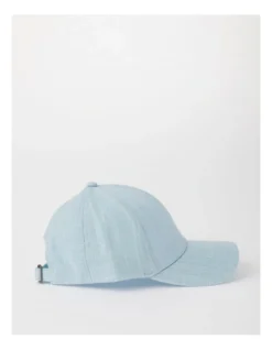 Cotton Blend Cap In Blue -Myer Clothing Shop 938657890 938659150 3 1 720x928