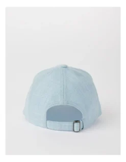 Cotton Blend Cap In Blue -Myer Clothing Shop 938657890 938659150 4 1 720x928