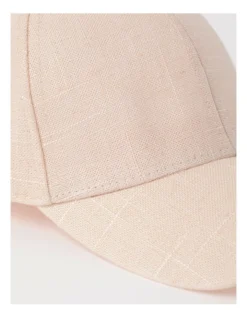 Cotton Blend Cap In Blush -Myer Clothing Shop 938657890 938659240 4 720x928