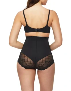 Harlequin High Waisted Brief In Black -Myer Clothing Shop 938681560 3 720x928