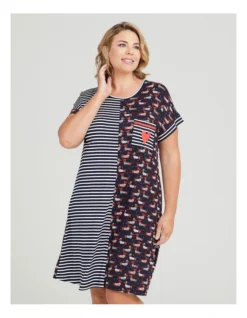 Bamboo Spliced Dogs Nightie Print -Myer Clothing Shop 938846530 4 720x928