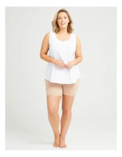 Organic Cotton Anti Chafe Short In Nude -Myer Clothing Shop 938849050 3 720x928