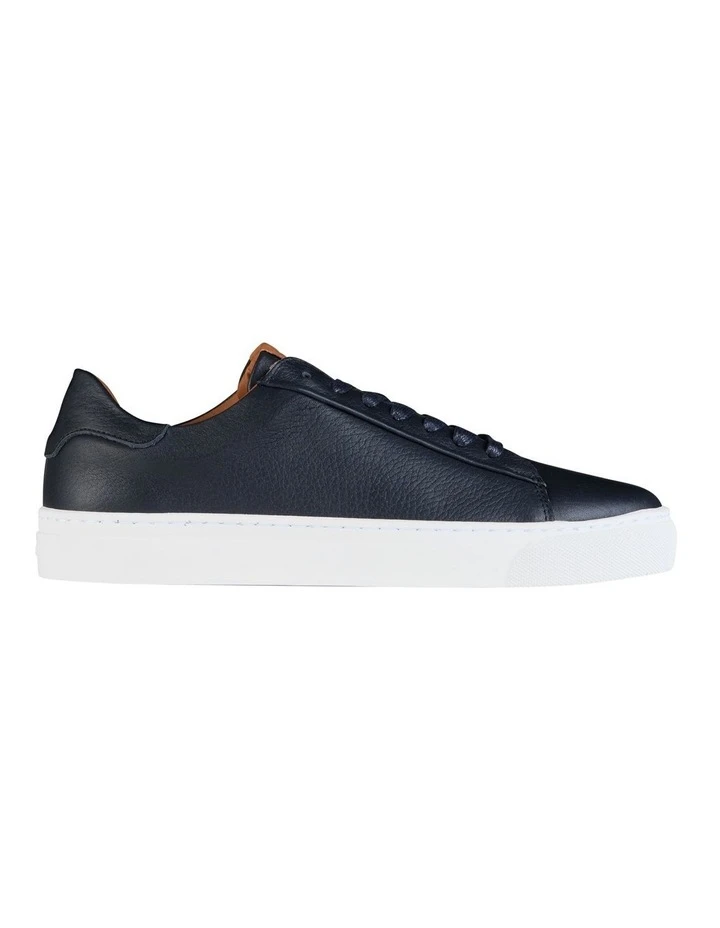 Deco 2.0 Leather Sneakers In Navy 1 Deco 2.0 Leather Sneakers In Navy