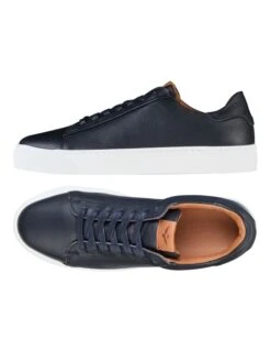 Deco 2.0 Leather Sneakers In Navy 6 Deco 2.0 Leather Sneakers In Navy -Myer Clothing Shop 938897020 3 1 720x928