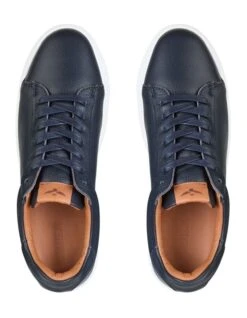 Deco 2.0 Leather Sneakers In Navy 7 Deco 2.0 Leather Sneakers In Navy -Myer Clothing Shop 938897020 4 720x928