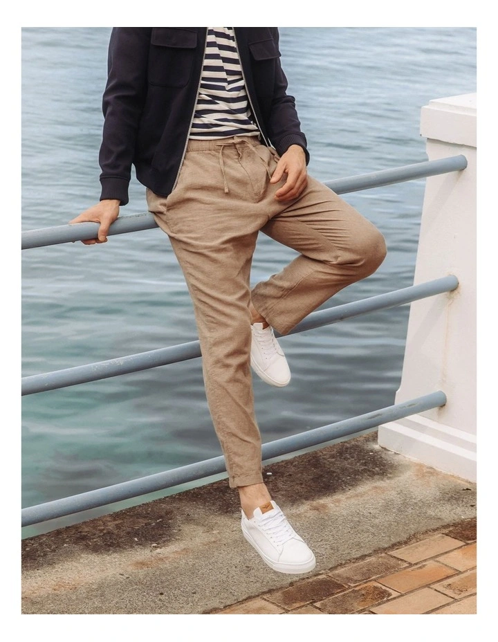 Deco 2.0 Leather Sneakers In White 2 Deco 2.0 Leather Sneakers In White - Image 2