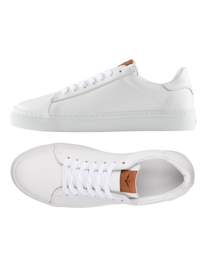 Deco 2.0 Leather Sneakers In White 3 Deco 2.0 Leather Sneakers In White - Image 3