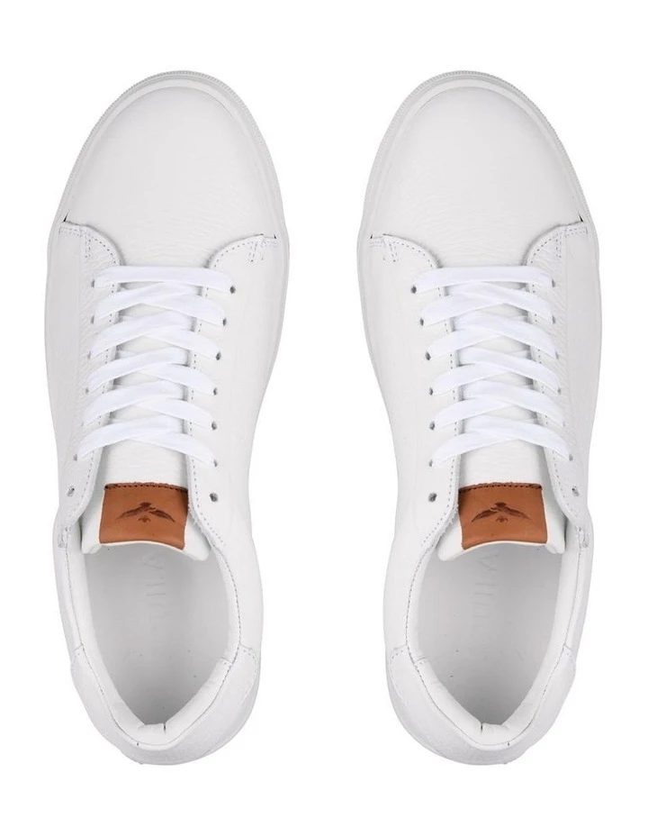 Deco 2.0 Leather Sneakers In White 4 Deco 2.0 Leather Sneakers In White - Image 4