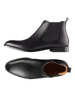 Dexter Leather Chelsea Boots In Black -Myer Clothing Shop 938897470 3 1 720x928