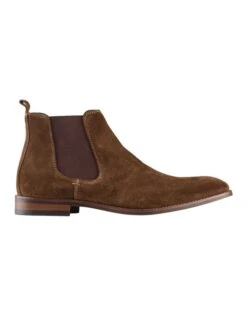 Dexter Suede Chelsea Boots In Khaki