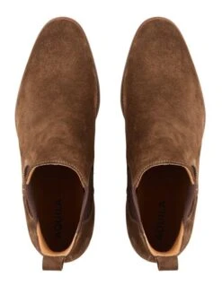 Dexter Suede Chelsea Boots In Khaki 7 Dexter Suede Chelsea Boots In Khaki -Myer Clothing Shop 938897650 4 720x928