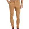 Oxford Luka Stretch Organic Cotton Pants In Biscuit