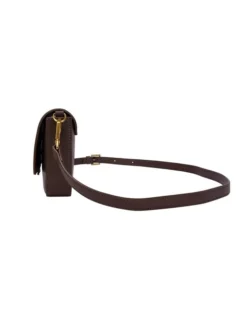 Larissa Flapover Crossbody Bag In Chocolate Brown -Myer Clothing Shop 938941840 3 720x928
