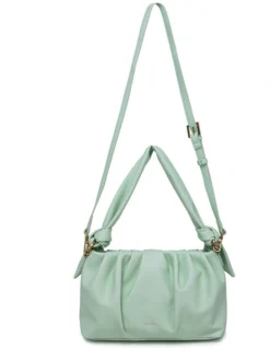 Luna Baguette Shoulder Bag In Pistachio Green 6 Luna Baguette Shoulder Bag In Pistachio Green -Myer Clothing Shop 938942650 3 720x928