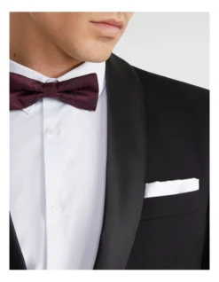 Aston Shawl Collar Suit Jacket In Black -Myer Clothing Shop 939009340 3 720x928