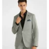 Latrell Slim Suit Jacket In Sage