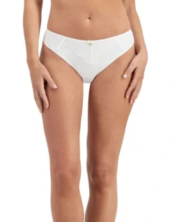 Castille Hi Bikini Brief In Bridal White