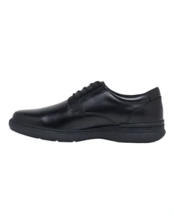 Hush Puppies Legend Black Lace Up Shoe In Black -Myer Clothing Shop 939025180 3 720x928