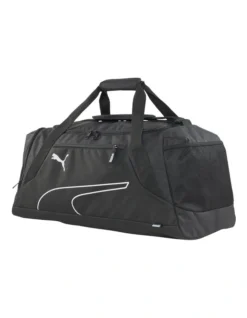 Puma Fundamentals Sports Bag In Black