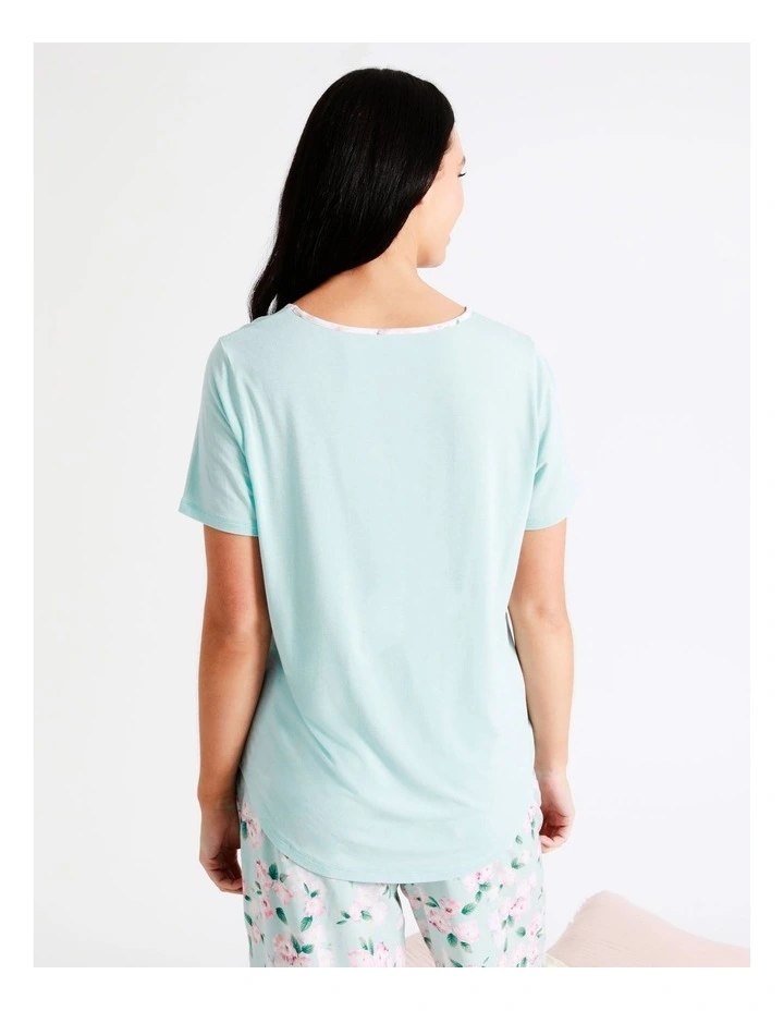 SOHO Sleep Tee In Mint 5 SOHO Sleep Tee In Mint - Image 5