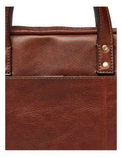 Fossil MBG9343222 Gold Defender Messenger Bag In Cognac -Myer Clothing Shop 939075400 5 720x928