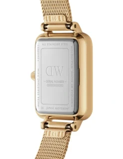 Daniel Wellington Quadro Pressed Evergold Green Dial Stainless Steel Watch In Gold -Myer Clothing Shop 939261430 3 720x928