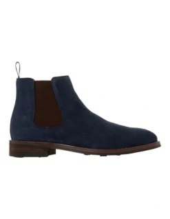 Dune London Cordial Boot In Navy